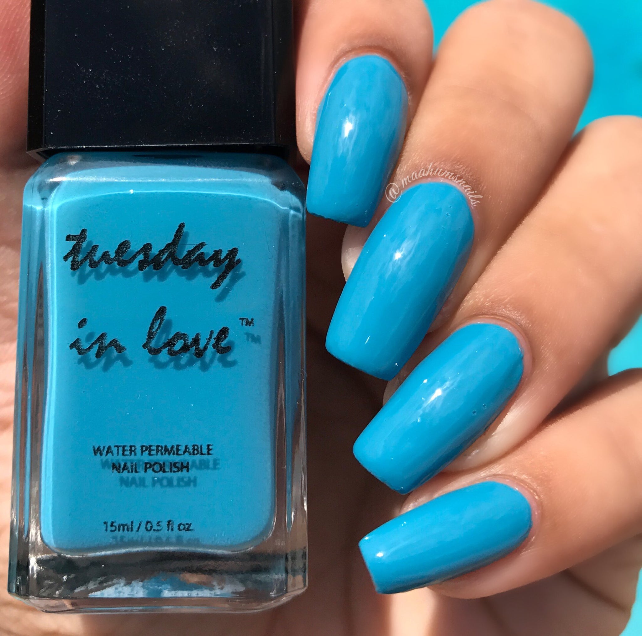 ice ice habibi tuesday in love halal nail polish breathable permeable cosmetics tuesday in love